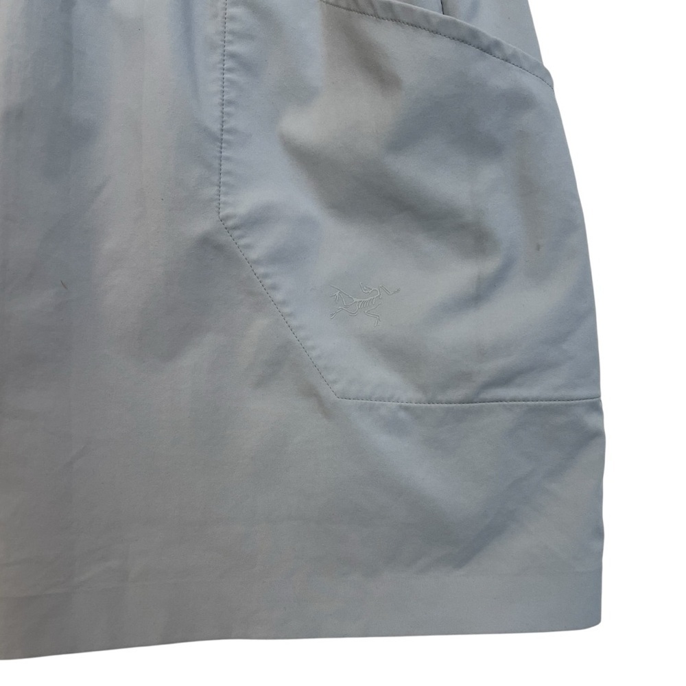 Arc’teryx Contenta Cinched Waist Active Dress Soft Grey Medium Gorpcore Hiking - Picture 3 of 5